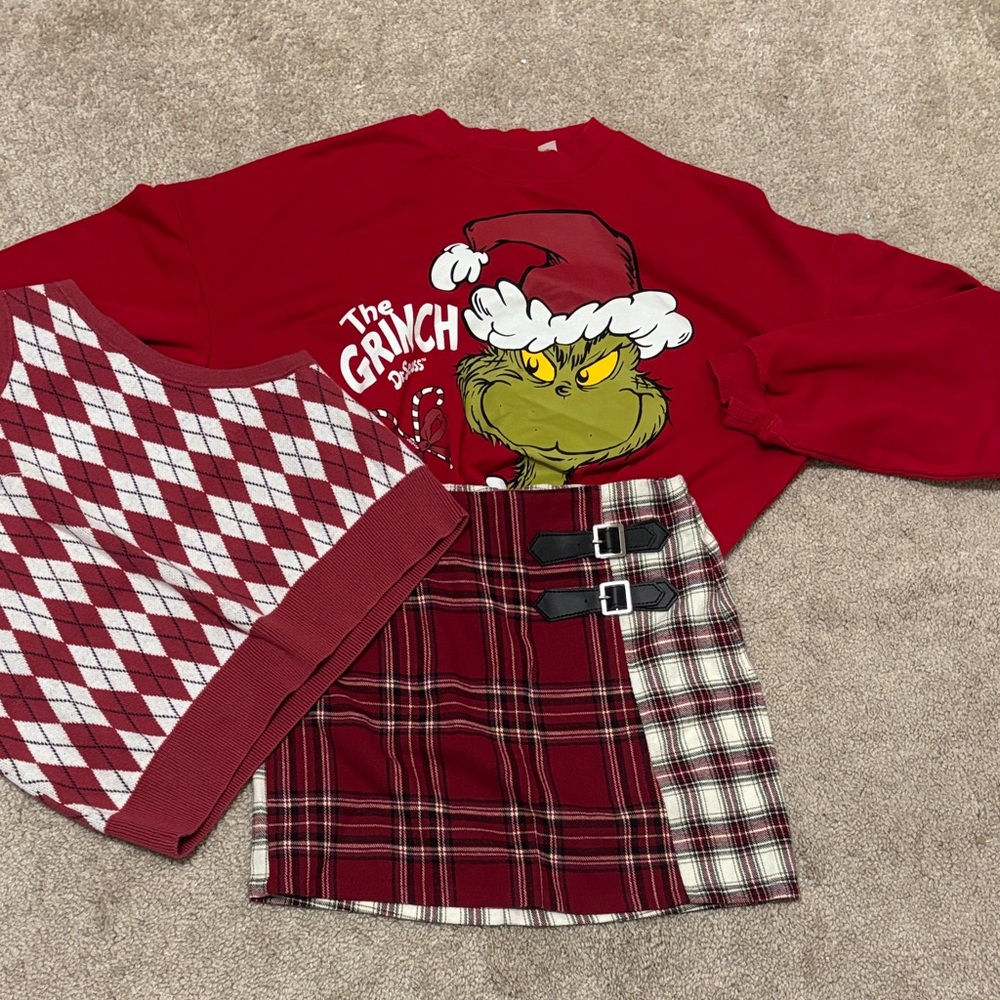 Levi's Red and White Kids Matching Set